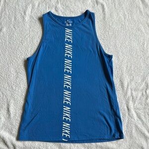 Nike Women’s Dri-Fit Blue Tank Top Size Small
